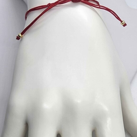 NEW Sterling Silver 925 Hamsa Design with Adjustable  Bracelet - Picture 3 of 3